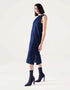 DENIM MIDI DRESS